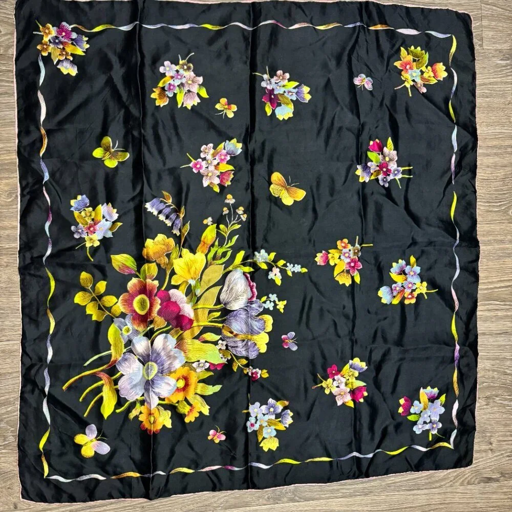 Silk scarf 34